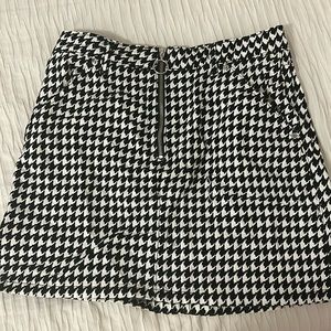 Houndstooth Topshop skirt